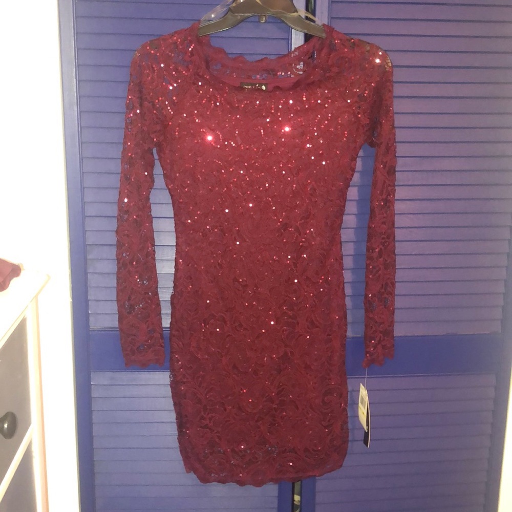 Sequin Hearts dress